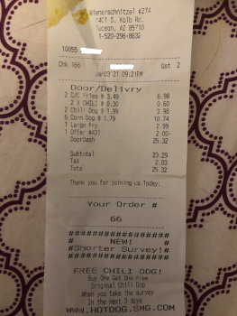 Wienerschnitzel, South Kolb Road, Tucson, AZ, USA Foto #1