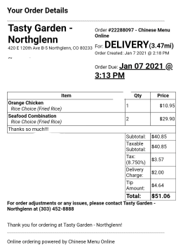 Tasty Garden, Tasty Garden, East 120th Avenue, Northglenn, CO, USA photo #1