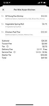 Pei Wei Asian Diner, East Broadway Boulevard, Tucson, AZ, USA Foto #1