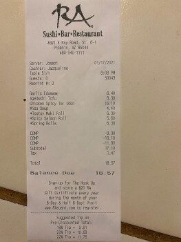 RA Sushi Bar Restaurant, East Ray Road, Phoenix, AZ, USA 照片 #1