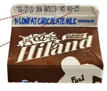 食品召回 Hiland Dairy 1% low fat chocolate milk - recalled due to they may contain food-grade sanitizers Comp... 照片 #1