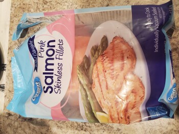 Great Value, Salmon fillet, Walmart Supercenter, Abercorn Street, Savannah, GA, USA photo #1