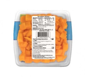 Food Recall Pero Family Farms Butternut squash cubes, chunks, and spirals - recalled due to Listeria monocytogen... photo #6