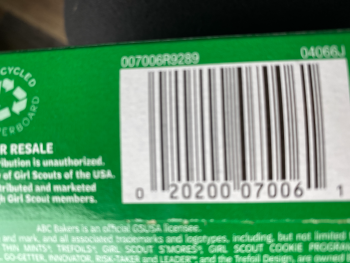 Girl scout cookies,  Pleasantville, NJ, USA 照片 #1