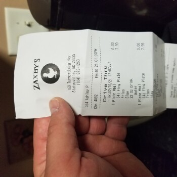 Zaxby's Chicken Fingers & Buffalo Wings, Turnersburg Highway, Statesville, NC, USA Foto #1