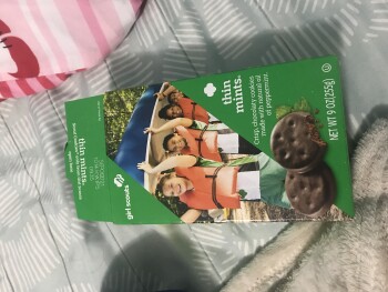 消费者评论 - 食品安全 Girl Scouts Cookies, Online, NYC, NY, USA Thin mints  Just me but diarrhea and headache.  Today and... 照片 #1