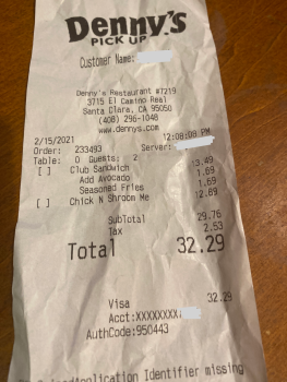 Denny's, El Camino Real, Santa Clara, CA, USA photo #1