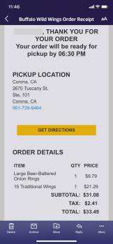 Buffalo Wild Wings, Tuscany Street, Corona, CA, USA photo #1