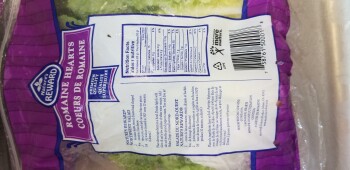 Avaliação do consumidor - Segurança alimentar WinCo Foods, Northeast Butler Street, Hillsboro, OR, USA Nature's Reward Romaine Lettuce Started get... foto #2