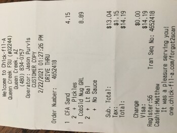 Chick-fil-A, East Rittenhouse Road, Queen Creek, AZ, USA foto #1