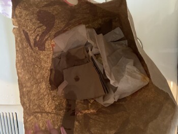 消费者评论 - 食品安全 Taco Bell, West General Screven Way, Hinesville, GA, USA I ordered 3 Dorito loco tacos and a Mountai... 照片 #8