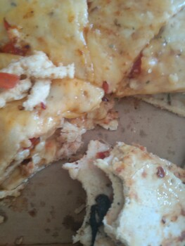 Consumer Review - Food Safety Debonairs Pizza, Mitchells Plain, Cape Town, South Africa Eating a pizza with a chunk of hair inside... photo #2