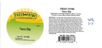 Food Recall Kwik Trip, Fresh Tyme & others Taco products - recalled due to Listeria Company name: J&J Distributi... Foto #13