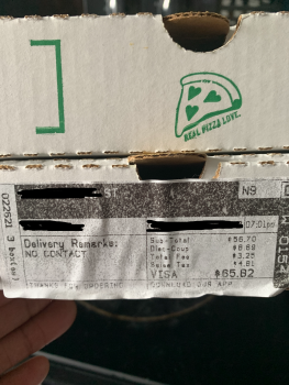 مراجعة المستهلك - سلامة الغذاء Papa John's Pizza, McFarland Boulevard, Northport, AL, USA I ordered a pizza last night, February 26... صورة فوتوغرافية #4