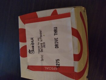 Consumer Review - Food Safety Chick-fil-A, Westheimer Road, Houston, TX, USA I ate two spicy chicken sandwiche deluxe and I've bee... photo #1