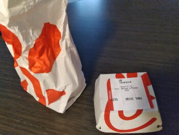 Consumer Review - Food Safety Chick-fil-A, Westheimer Road, Houston, TX, USA I ate two spicy chicken sandwiche deluxe and I've bee... photo #2