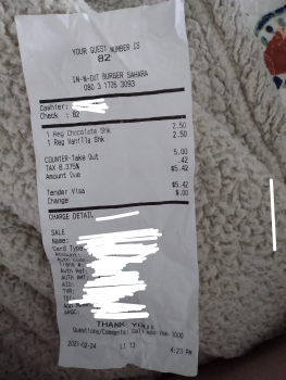 In-N-Out Burger, West Sahara Avenue, Las Vegas, NV, USA foto #1