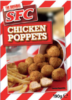 Retiro de alimentos UPDATE - SFC Chicken products - recalled because of Salmonella The FSA announced the recall of SFC C... foto #1