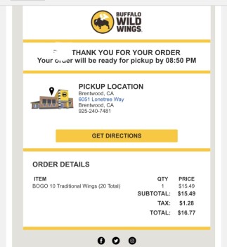 Buffalo Wild Wings, Lone Tree Way, Brentwood, CA, USA Foto #1