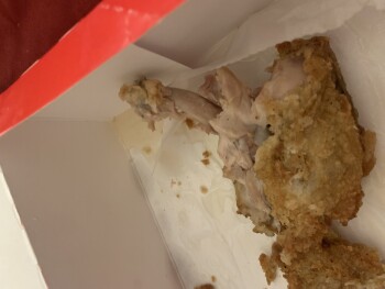 Consumer Review - Food Safety KFC, Broad River Road, Columbia, SC, USA 20 minutes ago,  Chicken from there. Around 5pm my boyfrien... photo #2
