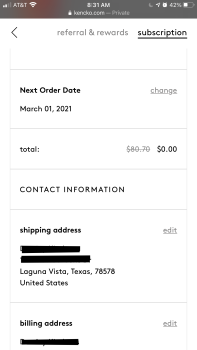 Consumer Review - Food Safety Kencko, Ordered online, Laguna Vista, TX, USA This morning around 4 am,  I’m not sure. But I did try... photo #3
