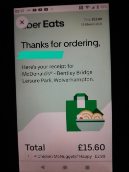 Consumer Review - Food Safety McDonald's Wednesfield, BENTLY RETAIL PARK, Wolverhampton, UK Yesterday, My 7 year old son 2 hours a... photo #5