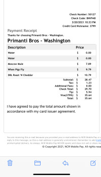 Primanti Bros. Restaurant and Bar Washington, Adios Drive, Washington, PA, USA Foto #1