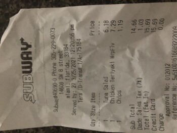 Subway, Southwest 8th Street, Miami, FL, USA photo #1