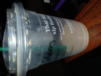 Starbucks Iced caramel macchiado, Target, Northeast Evergreen Parkway, Hillsboro, OR, USA photo #1