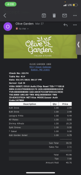 Olive Garden Italian Restaurant, Ocean Gateway, Easton, MD, USA 照片 #1