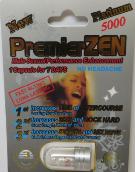 召回 PremierZen Platinum 5000, Triple SupremeZen Gold 3500 - recalled due to undeclared Sildenafil and Ta... 照片 #1