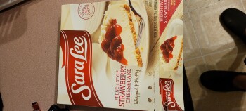 Consumer Review - Food Safety Walmart Supercenter, 28th Street Southeast, Grand Rapids, MI, USA Brought a Sara Lee strawberry chee... photo #2
