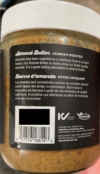 Food Recall Co-op Gold Pure Almond Butter-Crunchy Roasted - recalled due to undeclared allergen The CFIA announc... photo #2