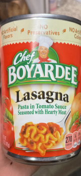 Avaliação do consumidor - Segurança alimentar H-E-B, Champion Forest Drive, Spring, TX, USA Chef boyardee lasagna Are chef boyardee lasagna. Stoma... foto #4