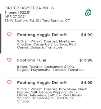 Subway, West Stafford Road, Stafford, CT, USA Foto #1