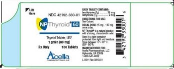 Recalls Acella NP Thyroid (Thyroid Tablets, USP) - recalled due to sub potency Company name: Acella Pharmace... foto #3