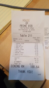 House of Prime Rib, Van Ness Avenue, San Francisco, CA, USA photo #1