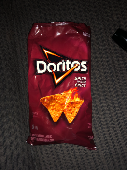 Consumer Review - Food Safety Doritos, Bertha's corner store, Moose Factory, ON, Canada 5 mins ago, Our corner store. He was eatin... photo #1