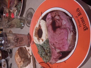 Avis du consommateur - Sécurité alimentaire House of Prime Rib, Van Ness Avenue, San Francisco, CA, USA My family and I was really excited to di... photo #2