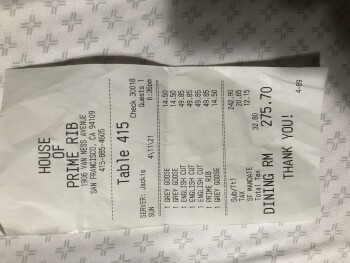 House of Prime Rib, Van Ness Avenue, San Francisco, CA, USA photo #1