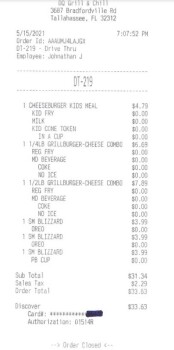 Dairy Queen Grill & Chill, Bradfordville Road, Tallahassee, FL, USA photo #1