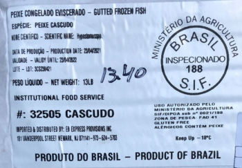 Food Recall Ineligible Siluriformes Products Imported From Brazil - Public Health Alert The FSIS issued a public... photo #1