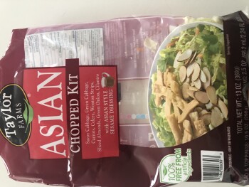 Consumer Review - Food Safety Taylor Farms Asian Chopped Salad Kit, Albertsons, East Parkcenter Boulevard, Boise, Idaho, USA I got... photo #1