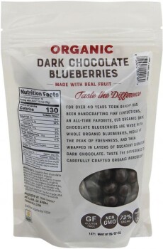 Food Recall Torn Ranch, LLC Organic Dark Chocolate Blueberries - recalled due to Undeclared almonds Company name... photo #2