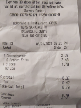 McDonald's, 6875 Sand Lake Road, Orlando, FL, USA foto #1