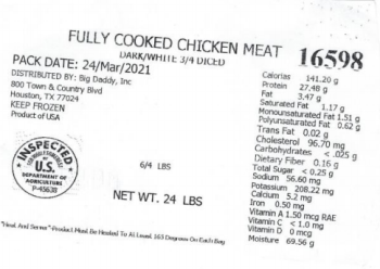 食品召回 Frozen, Cooked Diced Poultry Products - Health Alert due to Listeria Contamination The FSIS issued a... 照片 #5