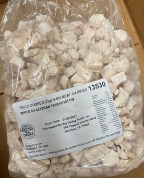 食品召回 Frozen, Cooked Diced Poultry Products - Health Alert due to Listeria Contamination The FSIS issued a... 照片 #1