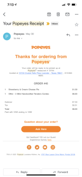 Popeyes Louisiana Kitchen, East Crystal Falls Parkway, Leander, TX, USA Foto #1