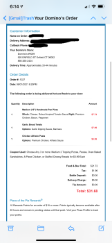 Domino's Pizza, Enfield Street, Enfield, CT, USA Foto #1