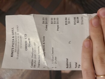 King's Pizza & Grill, Coronado Drive, Clearwater Beach, FL, USA foto #1